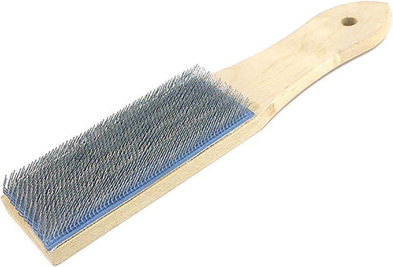 RLECS File Brush 210x40mm Metal Cleaning Brush Suitable for Woodworking Tool Maintenance and Automotive Repair Shop - Image 5